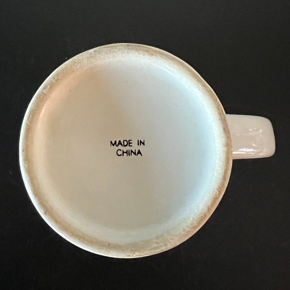 Tall Floral Bright and Cheery Ceramic Mug - Picture 6 of 6